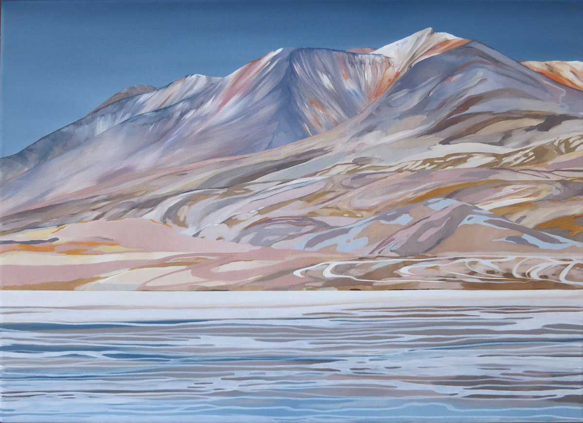 Atacama no.5, 2016 | Oil painting on canvas | 450 x 610mm