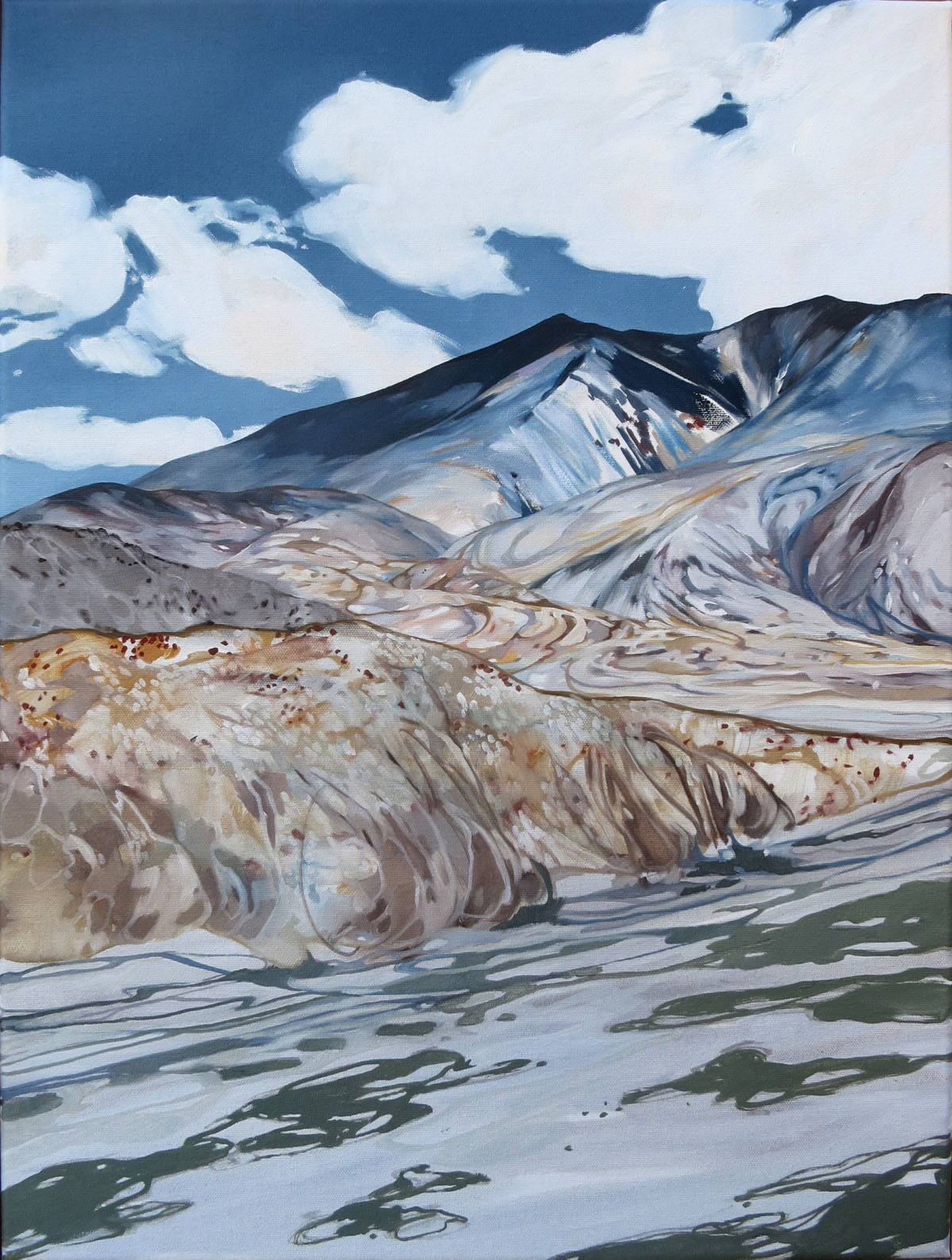 Atacama no.6, 2016 | Oil painting on canvas | 610 x 450mm
