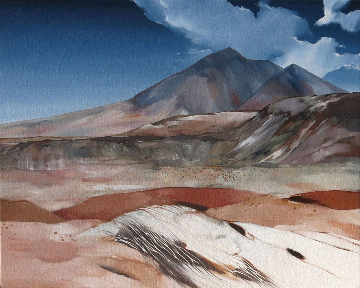 Atacama no.1, 2016 | Oil painting on canvas | 600 x 750mm