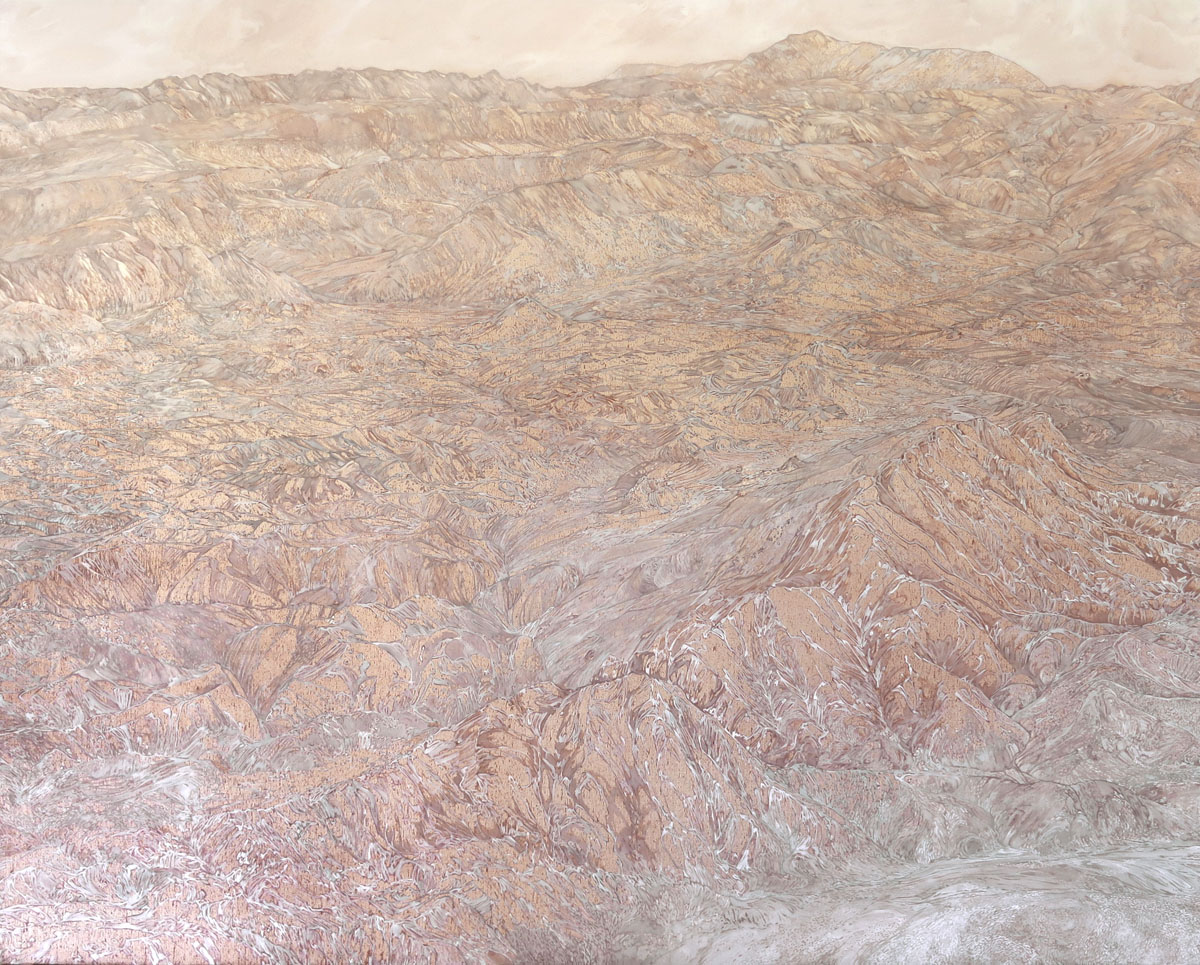 Atacama no.10 (Valle de la Muerte), 2016 | Oil painting on canvas | 1520 x 1220mm