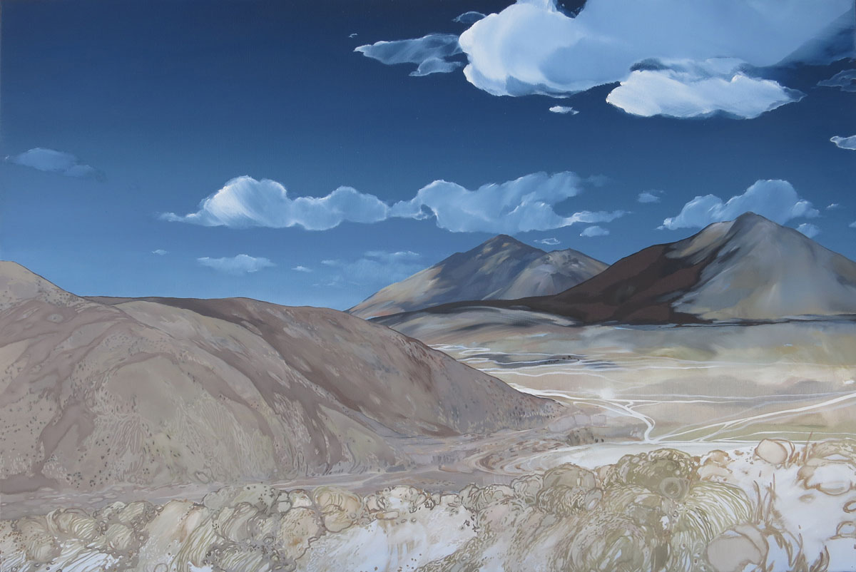 Atacama no.3, 2016 | Oil painting on canvas | 610 x 910mm